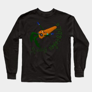 carrot-funny vagetable Long Sleeve T-Shirt